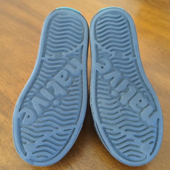 Native shoes Jefferson bling Onyx bling little kids size 10 - Picture 6 of 8